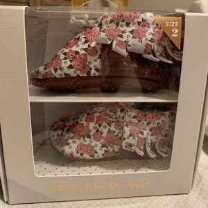 Size 2 Garden Rose Moccasin